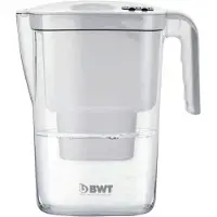 BWT Vida, Vattenfilter kanna, 2,6 l, Transparent, Vit