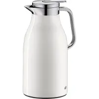 Alfi Skyline, 1 l, Vit, Krom, Plast, Polypropylen (PP), Silikon, Härdat glas, Termoplastisk elastomer (TPE), 12 h, 24 h, 4 cm