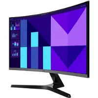 Samsung Essential S3 S27D390GAU - S39GD Series - LED-skärm - böjd - 27 - 1920 x 1080 Full HD (1080p) @ 100 Hz - VA - 250 cd/m² - 4000:1 - 4 ms - HDMI, VGA - svart