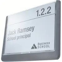 Durable Dörrskylt Click Sign 149 x 105,5 mm/4861-37 grafit 486137 Grafit