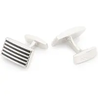 BOSS Cufflinks with coloured lines