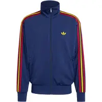 Adidas Originals Sweatjacka 'Firebird' mörkblå / honung / knallröd
