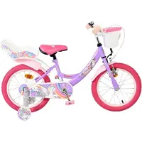 Volare - Children's Bicycle 16 - Unicorn Purple