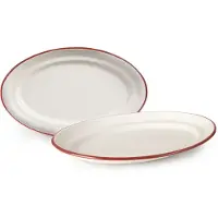Ibili 908730 Oval Fat Vit Glas 30 x 20 x 3 cm