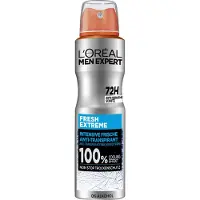 L'Oréal Men Expert Fresh Extreme 72H Antiperspirant Deodorant Spray - 150 ml