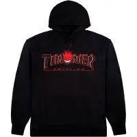 Thrasher X Spitfire Big Head Outline Huvtröja