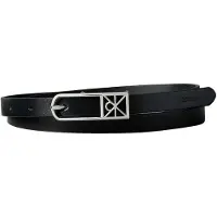 Calvin Klein Slim Emblem Logo Buckle Belt