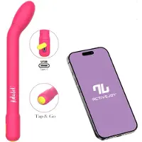 Adalet Gently - App-styrd G-punkts- och prostatavibrator (rosa)