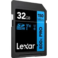 Lexar High-performance 800xpro Sdhc Uhs-i Clase 10 32 Gb Minneskort