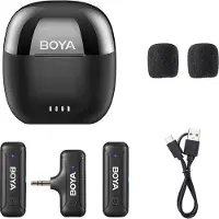 Boya Wm3t-m2 3.5 Mm Trådlös Kameramikrofon
