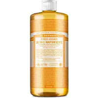 Dr. bronner's - Pure-Castile Flytande Tvl (Citrus 32 ounce) - Tillverkad med organiska oljor 18-i-1 Anvndningsomrden: Ansikte Kroppshr Tvtt