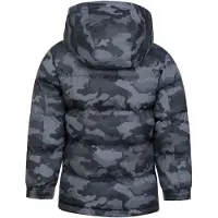 Mountain Warehouse Barn/ungdomar Snow II Tryckt Vattenavvisande Vadderad Jacka (Camo Green)