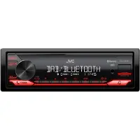 JVC KD-X282DBT - Bil - digital mottagare - in-streck - Enkel-DIN - 50 W x 4