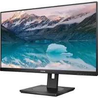 Philips 242S9JML - S Line - LED-skärm - 24 (23.8 visbar) - 1920 x 1080 Full HD (1080p) @ 75 Hz - VA - 300 cd/m² - 3000:1 - 4 ms - HDMI, VGA, DisplayPort - högtalare - svart