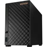 Asustor Drivestor 2 AS1202T - Gen 2 - NAS-server - 2 fack - SATA 6Gb/s - RAID 1, JBOD, 0 - RAM 1 GB - 2.5 Gigabit Ethernet - iSCSI support