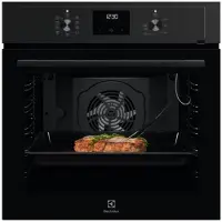 Electrolux SenseCook 600 COB500B - Ugn - inbyggd - fördjupning - bredd: 56 cm - djup: 55 cm - höjd: 59 cm - med självrengöring - Klass A+ - ren svart