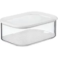 Mepal 106934030600, Låda, Rektangulär, 2 l, Transparent, Vit, Polyeten, Styrenakrylnitril (SAN), 160 mm