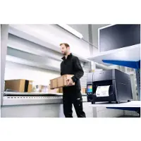 Citizen CL-S700III - Etikettskrivare - direkt termisk/termisk överföring - Rulle (11,8 cm) - 203 dpi - upp till 300 mm/sek - USB-värd, LAN, USB 2.0
