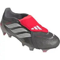 Adidas Predator Pro Fold-over Tongue Fg Finishers Steel - Silver/vit/lucid Red - Gräs (Fg), storlek 44