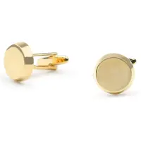 Suitable Manschettknappar Runda Guld