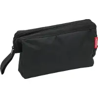 Reisenthel travelcosmetic, Polyester, Svart, Monokromatiskt, Dragkedja, 3 fickor, 1 fickor