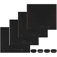NEFF T66YYYY4C0, Svart, Inbyggnad, 60 cm, Zon induktionshäll, Keramik, 4 zon(er)