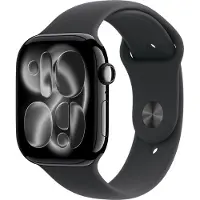 Apple Watch Series 11 4G 42mm Aluminium med Sport Band S/M- Svart