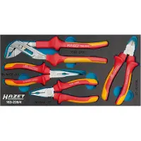 Hazet 163-226/4 Tång-set VDE 4 delar