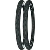 Michelin City'J Clincher Däck 22" svart/vit 37-490 | 550A 2022 Däck till City- & Trekkingcyklar