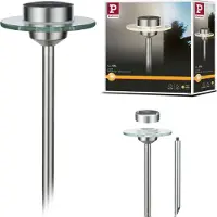Paulmann Utomhusbelysning , UFO, Metallisk, Metall, Modern