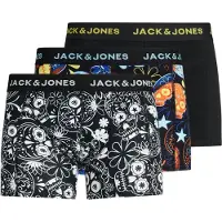 Jack & Jones Boxershorts ljusblå / orange / svart