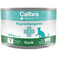 Calibra Veterinärdiet Katt Hypoallergen Anka Våtfoder