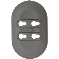 Simplehuman Dispenser med väggfäste, 1 st, borstat rostfritt stål