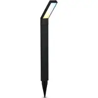 Briloner Solcellslampa 3796015, Svart, Aluminium / grå / zink, Modern, Solcellslampor