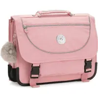 Kipling Ryggsäck 'PREPPY' rosa / svart / vit