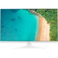 LG 27TQ615S-WZ - LED-skärm med TV-mottagare - Smart - 27 - 1920 x 1080 Full HD (1080p) - IPS - 250 cd/m² - 1000:1 - 14 ms - 2xHDMI - högtalare