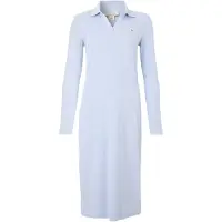Calvin Klein Woven Monologo Rib Midi Dress