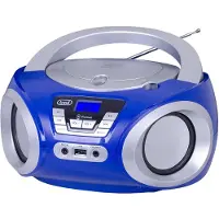 Trevi Boombox CMP54404 BT CD USB Radio MP3 blå