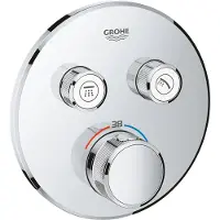GROHE Grohtherm Smartcontrol Inbyggd termostat med två ventiler - 29119000