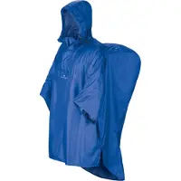 Ferrino - Vandringskläder - Hiker Raincoat Blue för UnisexNylon - Storlek S/M