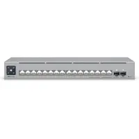 Ubiquiti UniFi Switch Pro Max 16 - Switch - L3 - Administrerad - 12 x 10/100/1000 + 4 x 2.5GBase-T + 2 x 10 Gigabit Ethernet - skrivbordsmodell, rackmonterbar, väggmonterbar