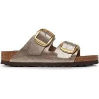 Birkenstock Pantolette 'Arizona' guld