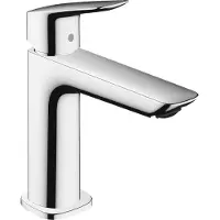 Hansgrohe HG blandar/armatur till handfat 121 mm | med push-open