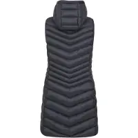 Mountain Warehouse Dam/Dotter Florence Vadderad Lång Gilet (Svart)