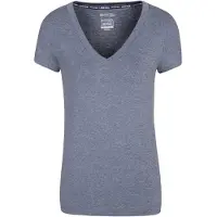 Mountain Warehouse T-shirt Vitality V Neck för dam och dam (Marin)