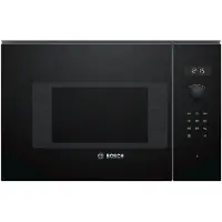 Bosch Serie | 6 BFL524MB0 - Mikrovågsugn - inbyggd - 20 liter - 800 W - svart