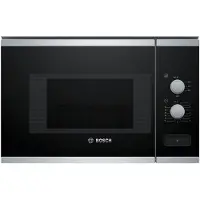 Bosch Serie | 4 BFL520MS0 - Mikrovågsugn - inbyggd - 20 liter - 800 W - rostfritt stål