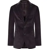 Hackett London för män. HM470544 Brun kavaj i stretchcord (36/32), Casual, Parti, Bomull, Klassisk