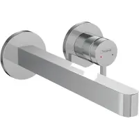 Hansgrohe Handfatarmatur Finoris 2-hål för vägg 225 pip krom