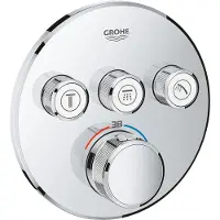 GROHE Grohtherm SmartControl termostat för infällning med 3 ventiler